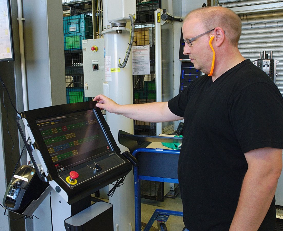 Each loading cell has a terminal with Fastems MMS. The software controls items such as the job-based pallet order in the MLS and manages all CNC programs and tool data.